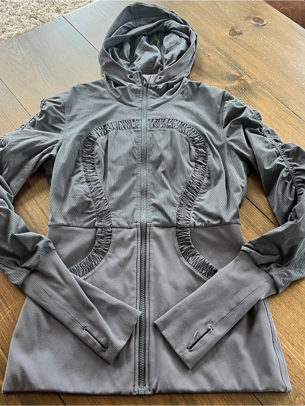 Lululemon Dance Studio Gray Jacket-size 8